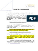 Acusacion Incumplimiento de Obligaciones Alimentarias