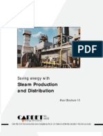 Steam Production and Distribution: Saving Energy With