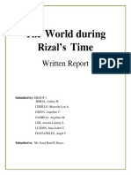 Module No.1 - The World During Rizal's Time