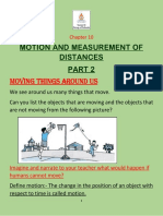 L-10 - Motion and Measurement of Distances - Part 2