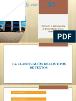 1.6. Clasificación de Los Tipos de Textos