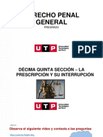 Derecho Penal General - Semana 14, Utp