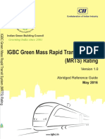 IGBC Green MRTS Rating (Version - 1.0)