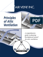 Principles of Attic Ventilation