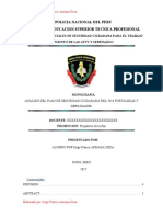 Monografia Analisis Del Plan de Seguridad Ciudadana Del 2016 Fortalezas y Debilidades - Jorge Franco Armaza Deza 