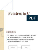 Pointers in C