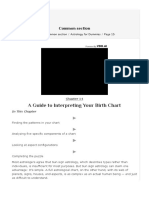 A Guide To Interpreting Your Birth Chart - Astrology For Dummies