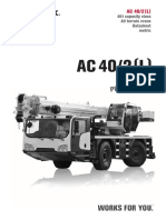 40te Terex Ac40 2l