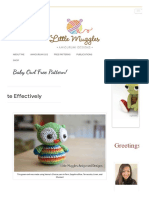 Little Muggles - Baby Owl Free Pattern!