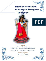 Eucaristía Virgen Indígena de Ayora