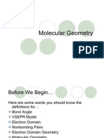 Molecular Geometry