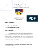 Guia para La Practica No. 2 Costos de Oportunidad y Valor Del Dinero en El Tiempo