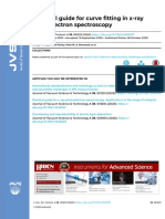 Practical Guide For Curve Fitting in XPS