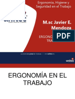 Ergonomía en El Trabajo