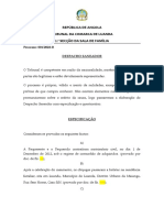 Saneador Especificação e Questionário 