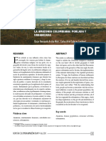 La Amazonia Colombiana. Poblada y Urbanizada