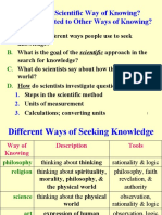 Ways of Knowing - Scientific Method