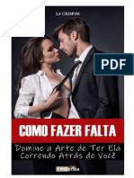 Como Fazer Falta - Livro Oficial