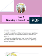 UNIT 2 - Knowing A Second Language ONLINE VERSION