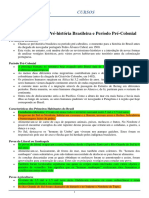 História Do Brasil Pré-História Brasileira e Período Pré-Colonial - CURSOS