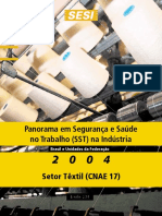 Serie Panorama Da Seguranca e Saude No Trabalho No Brasil - Setor - Textil - Arquivo (33358)