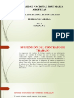 Suspención Laboral