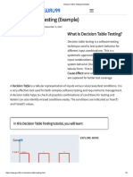 Decisiontable