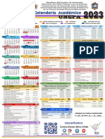 Calendario UNEFA 2023 1