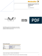 Data Sheet: TS 35X15/LL 2M/ST/ZN