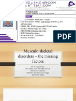 3 Musculo Skeletal Disorders - The Missing Factors