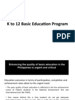 K To 12 LEAFLET