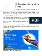 Peter Pan Adaptación Obra Corta