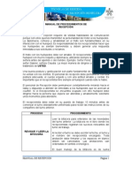 Manual de Procedimientos de Recepción