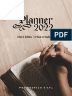 Planner 2022 Leitura Cronológica