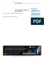 Piezoelectric Approaches For Wearable Continuous Blood Pressure Monitoring A Review