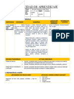 Sesion de Aprendizaje 3 de Primaria Inglés