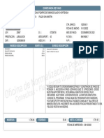 Constancia de Pago: Ingreso Descripción MONTO (S/.) Egreso Descripción MONTO (S/.) Saldo/Adeudos