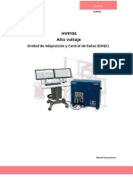 HV9104 High Voltage DAQ and Control Unit Product Manual - En.es