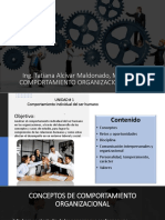 Clases de Comportamiento Organizacional