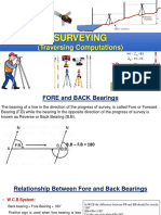 Svy - 1 - Lec9 - Traverse Computation