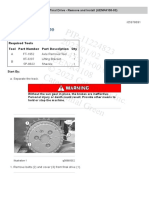 Final Drive - Remove and Install (UENR4108-03)