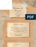 Master of Prayer