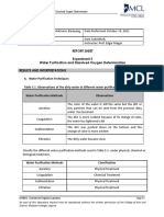 Experiment 5 - Data Sheet