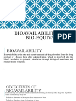 Bioavailability