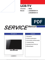 9619 Samsung LN40B550K1H LN52B550K1H Chassis N64D Manual de Servicio Sin Diagrama