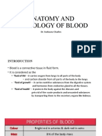 Anatomy and Physiology of Blood