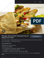 Shawarma Au Poulet - Recherche Google