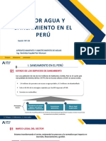 Sector Agua Y Saneamiento en El Perú: Sesión Nº: 03