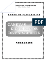 Etude de Faisabilité - Canevas