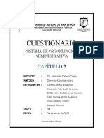 Tema 5. Cuestionario